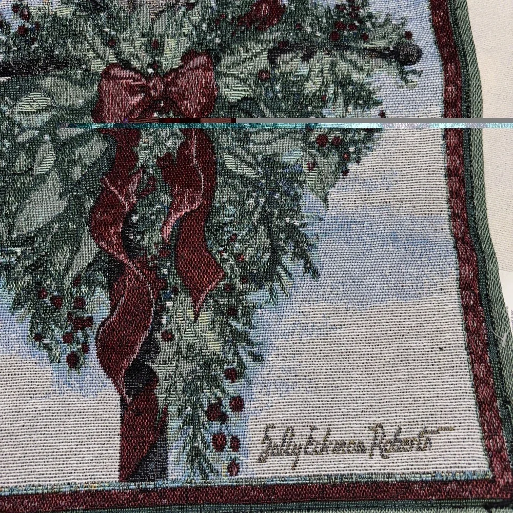 Sally Hackman Robert's‎ Holiday Winter Scene Tapersty Bannerette 13